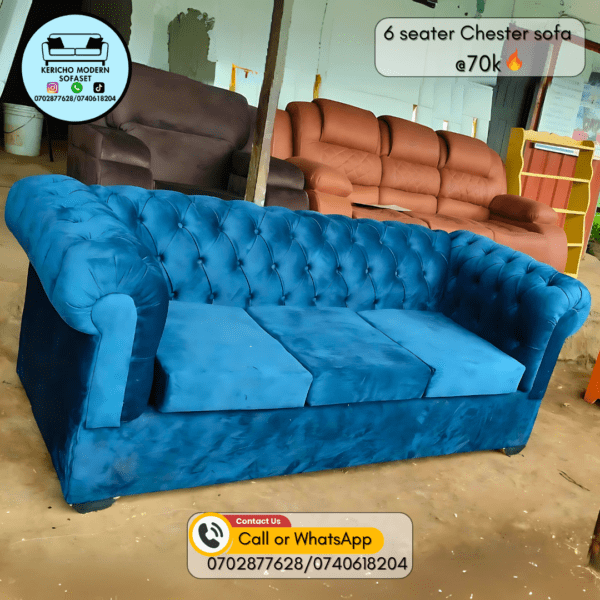 6-Seater Chester Sofa