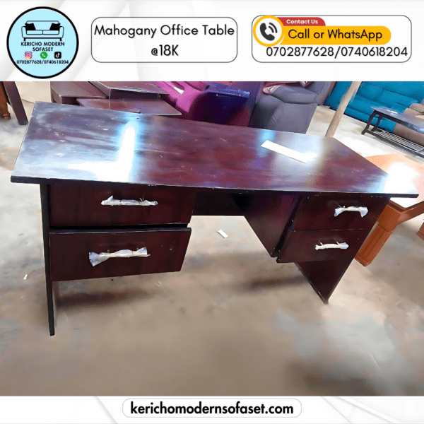 Mahogany Office Table